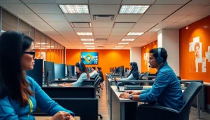 Team of dedicated agents working in Tijuana call centers to provide exceptional customer support services.