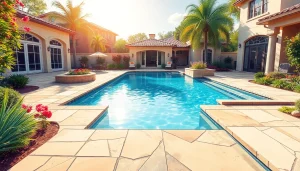 Enhance your outdoor area with beautiful hardscapes & pools that create a tranquil backyard oasis.